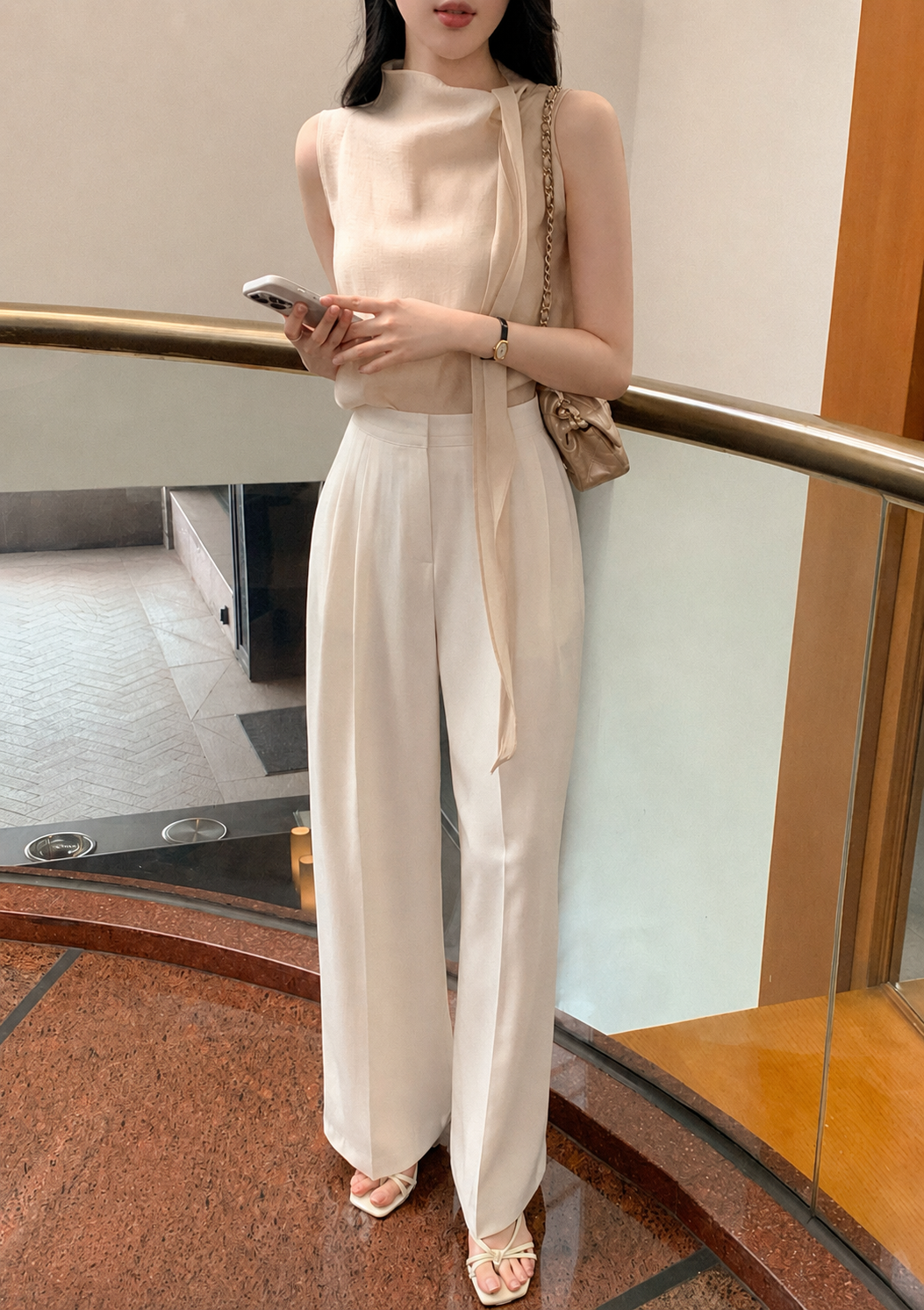 Élan Ribbon Blouse