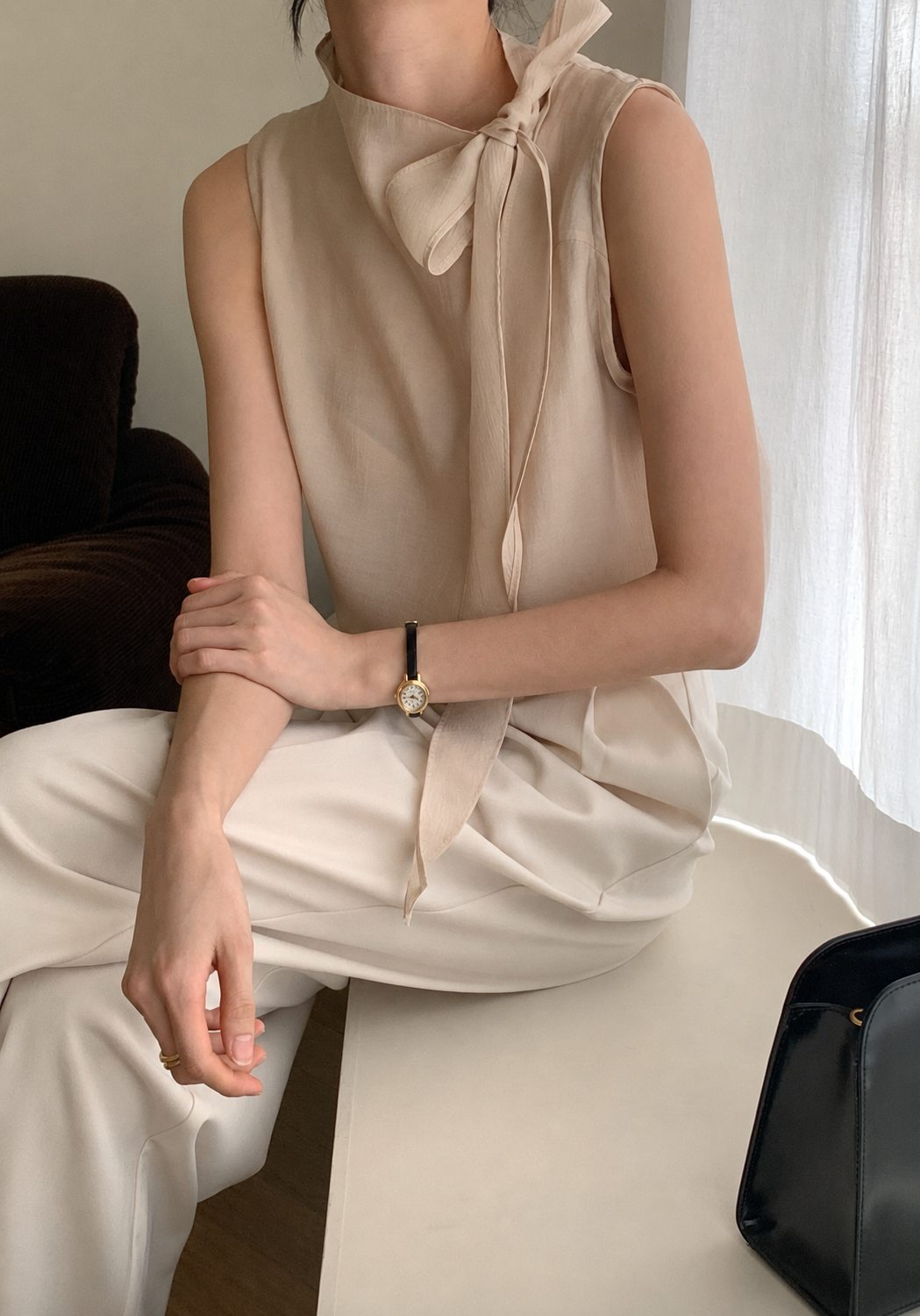 Élan Ribbon Blouse