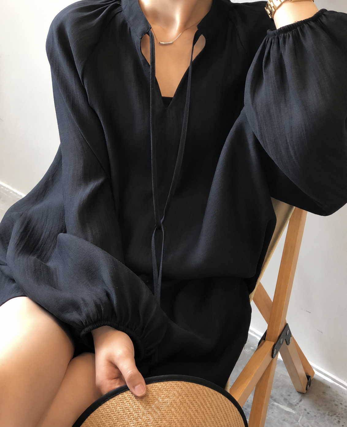 Tencel Pleated Short Set
