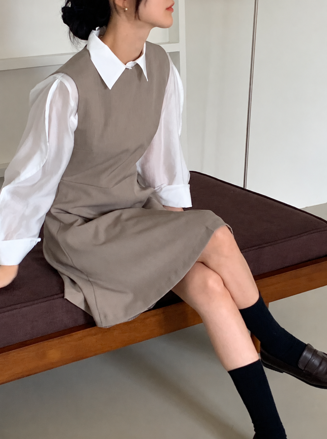 Timeless A-Line Midi Dress