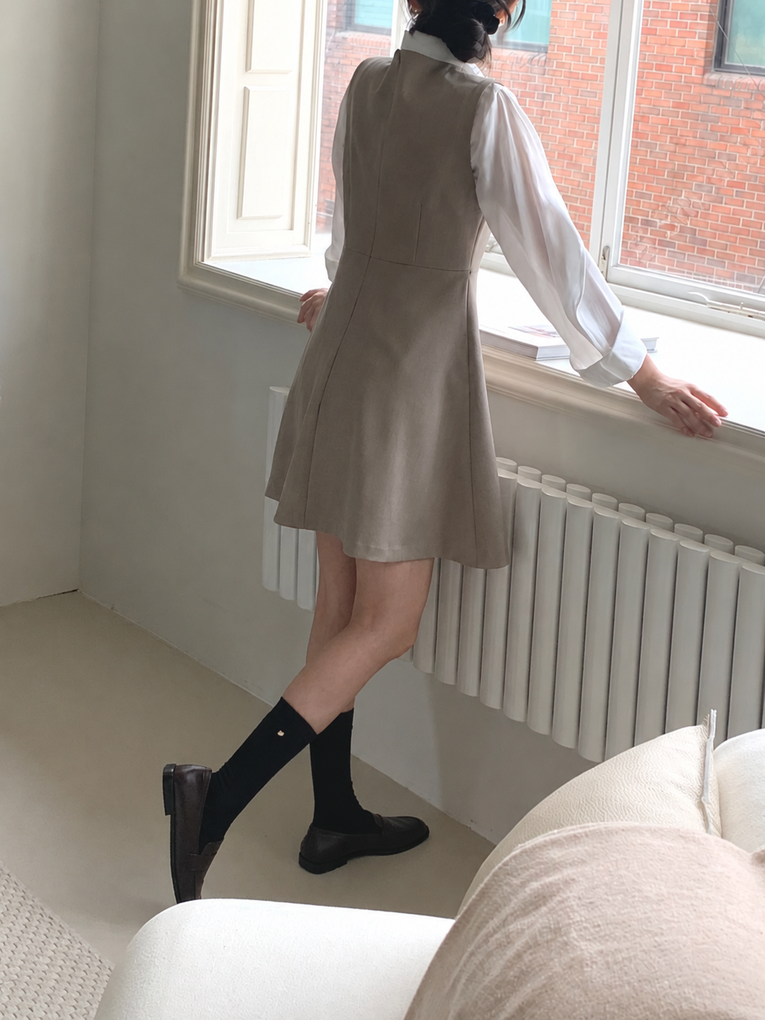 Timeless A-Line Midi Dress