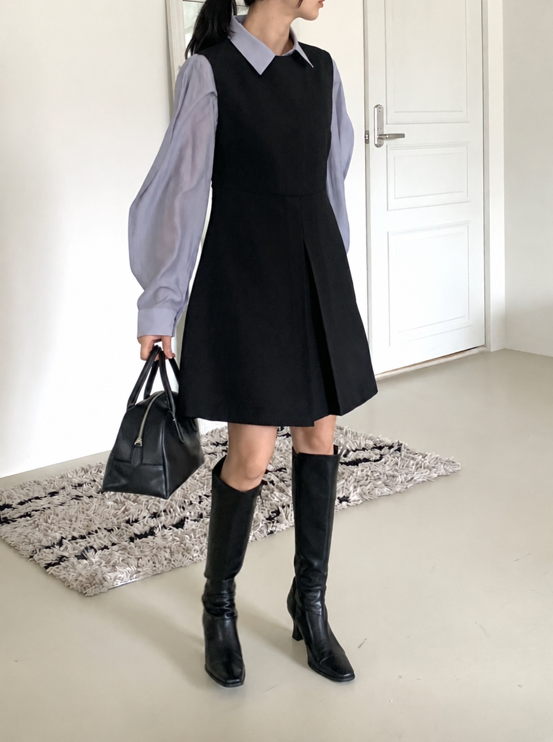 Timeless A-Line Midi Dress