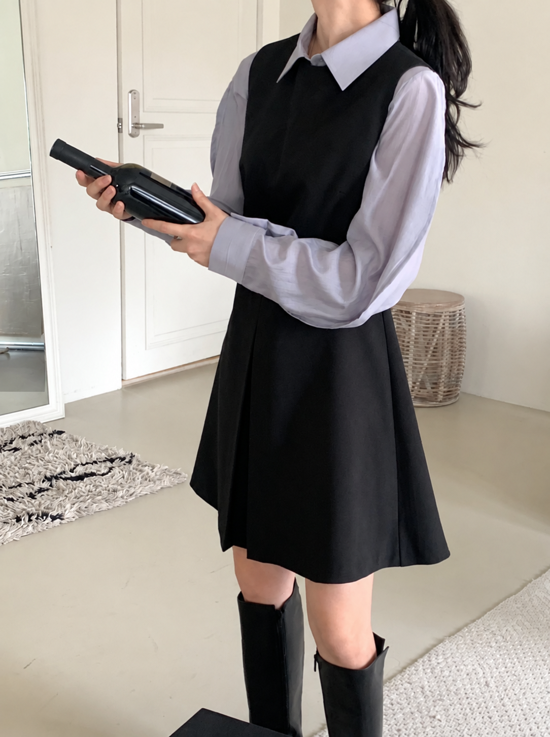 Timeless A-Line Midi Dress