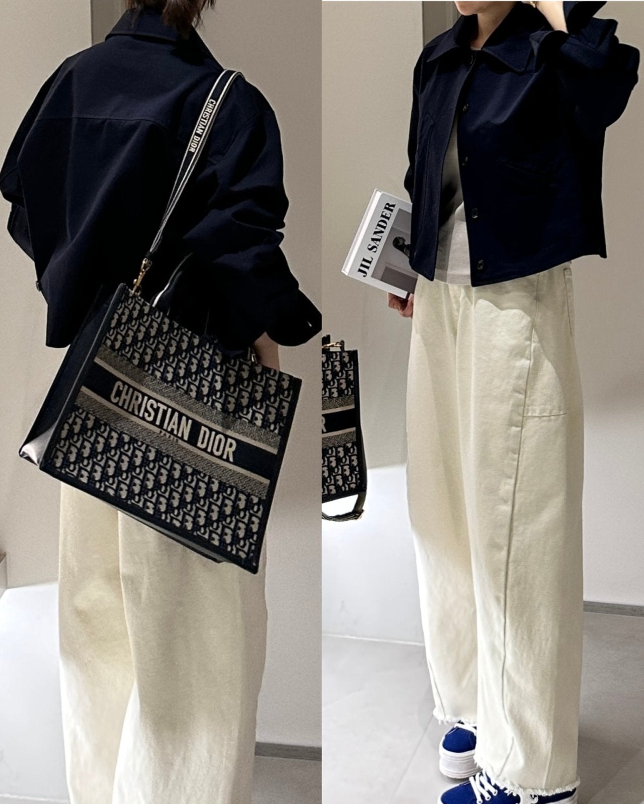 Bio-Washed Cotton Semi-Cropped Jacket