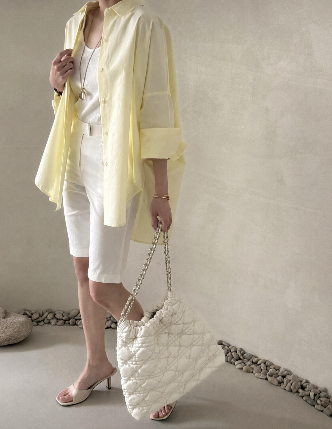 [Best Seller] Oversized Asymmetric Long Shirt