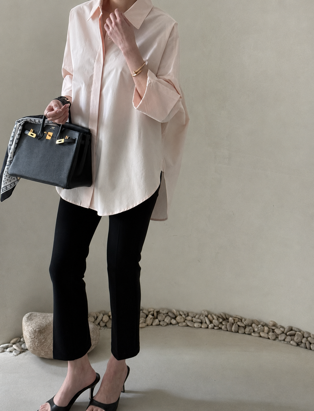 [Best Seller] Oversized Asymmetric Long Shirt