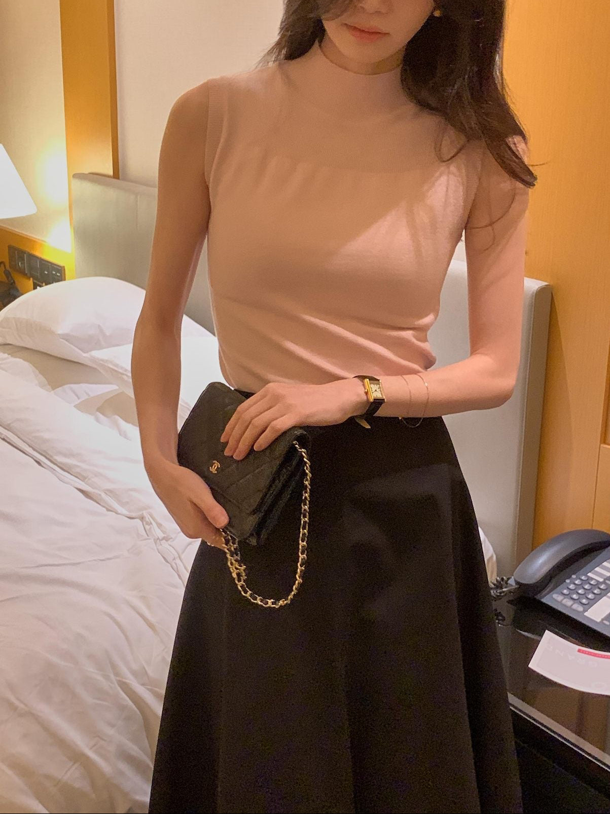 Soft Veil Sleeveless Knit