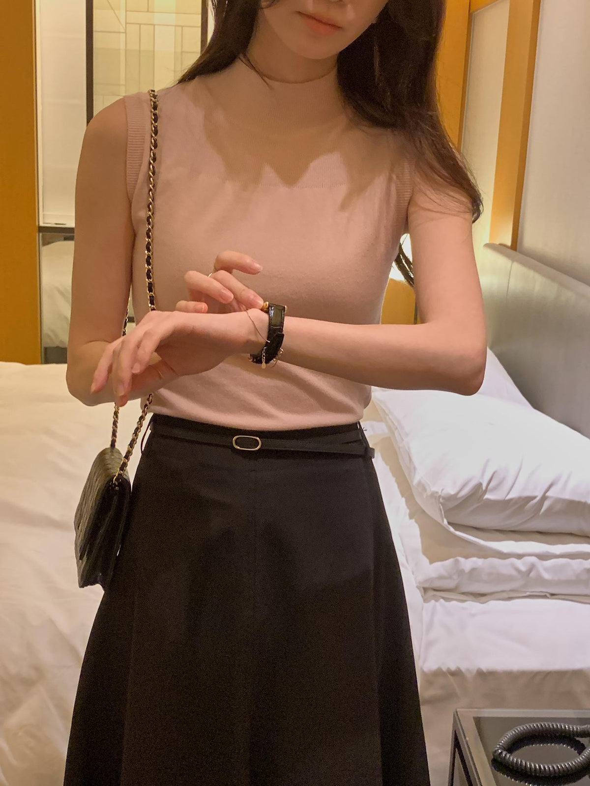Soft Veil Sleeveless Knit