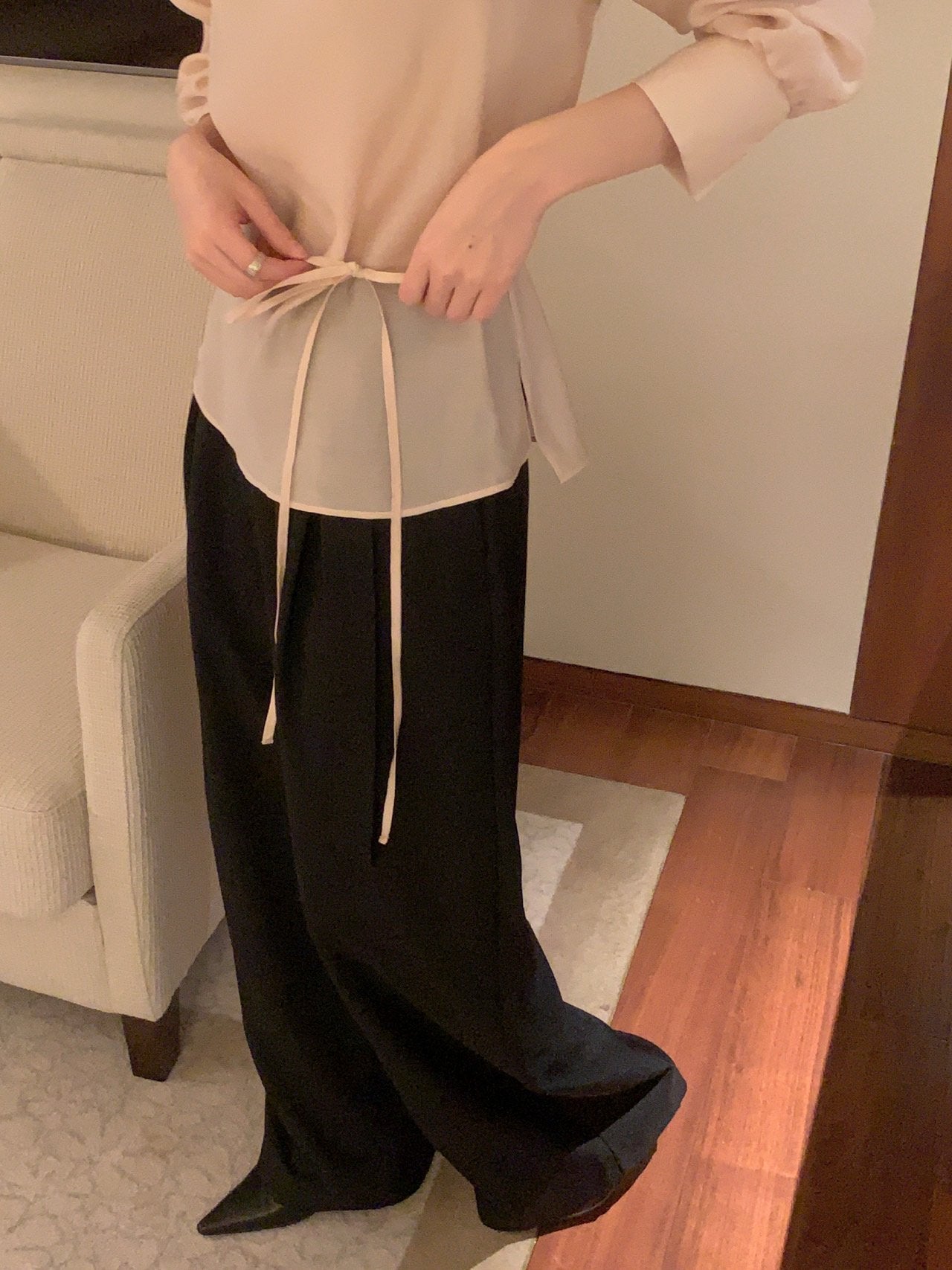 Moment Half Neck Blouse