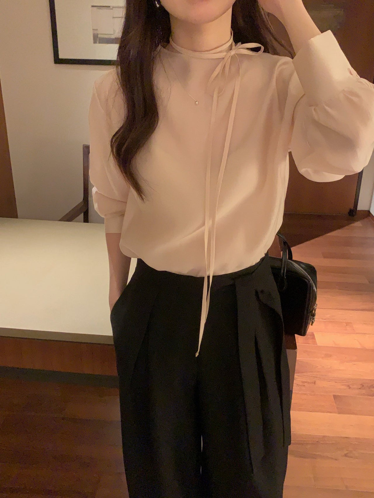 Moment Half Neck Blouse