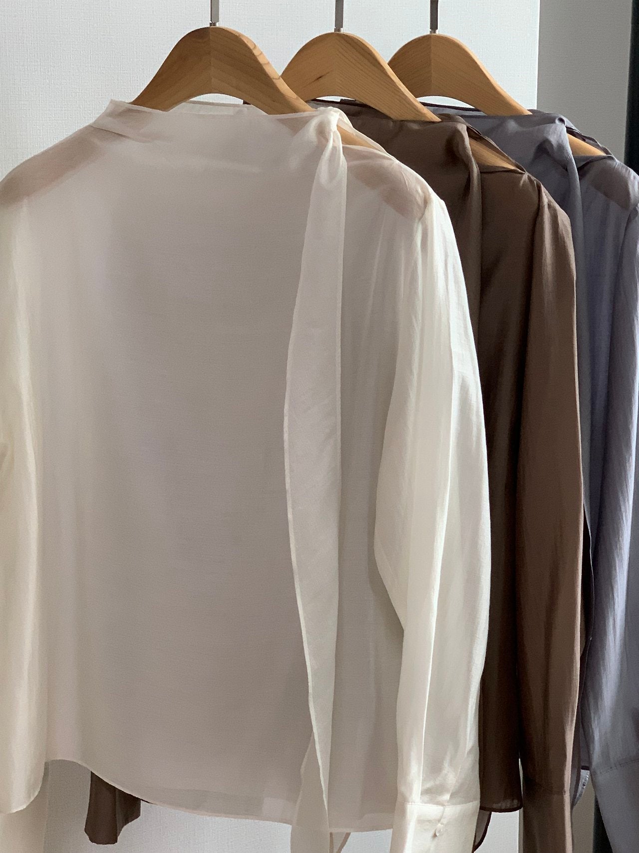 Poise Tie Mock Neck Blouse