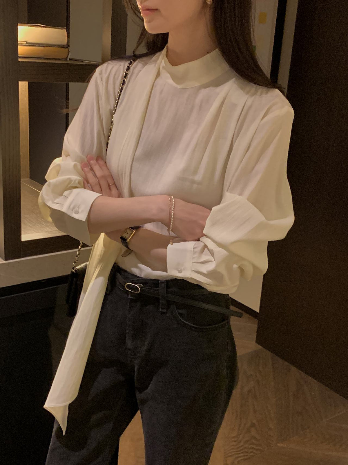 Aurelia Scarf Blouse