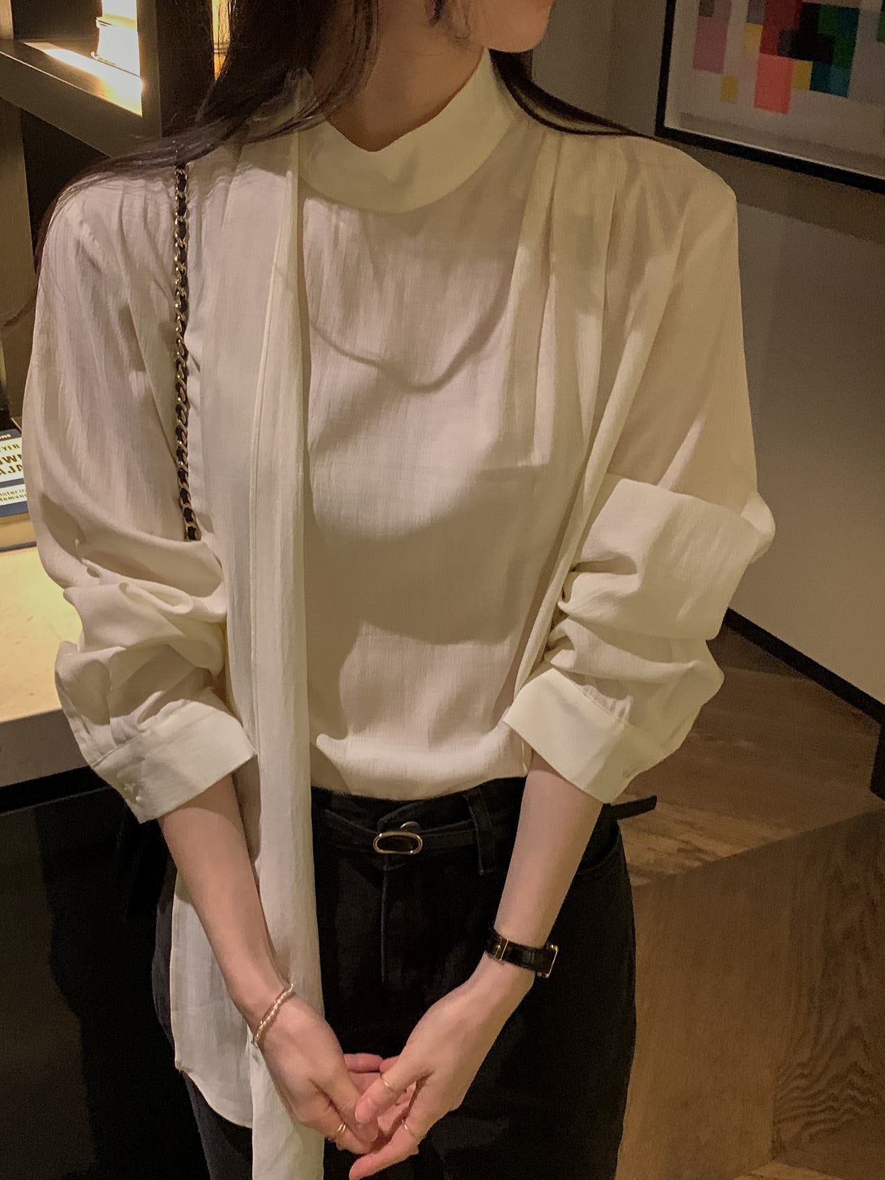 Aurelia Scarf Blouse