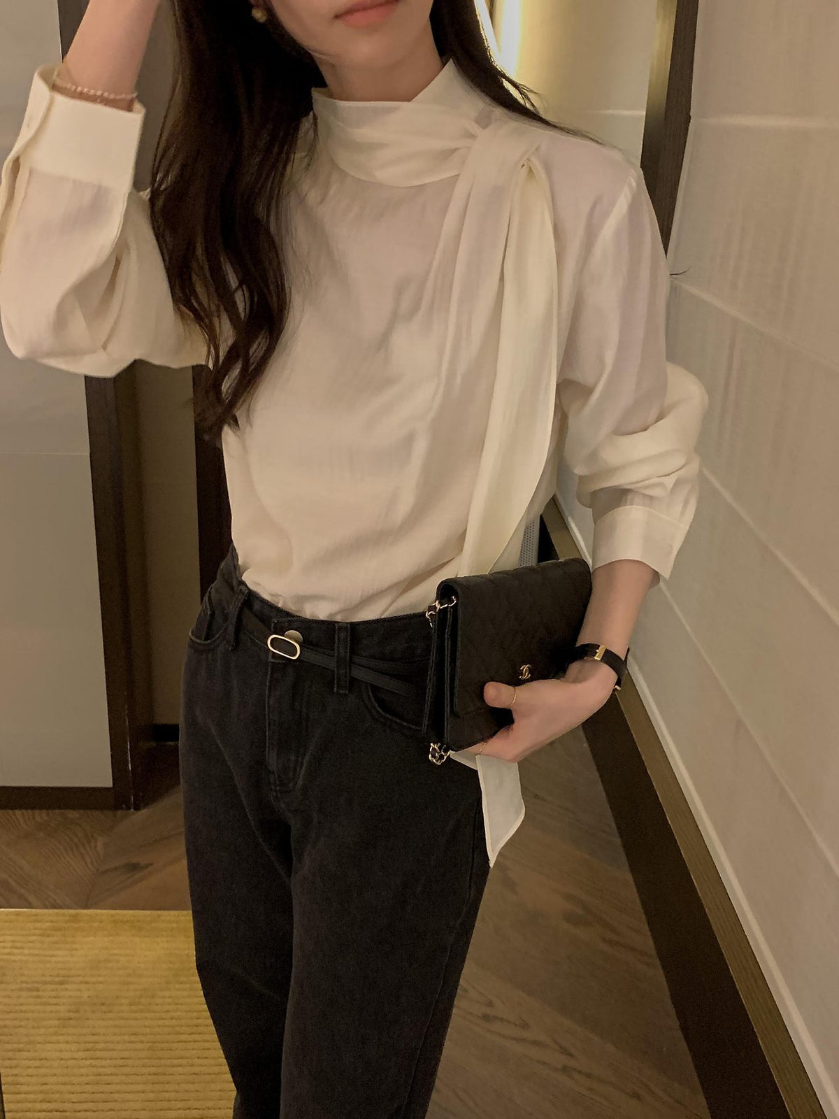 Aurelia Scarf Blouse