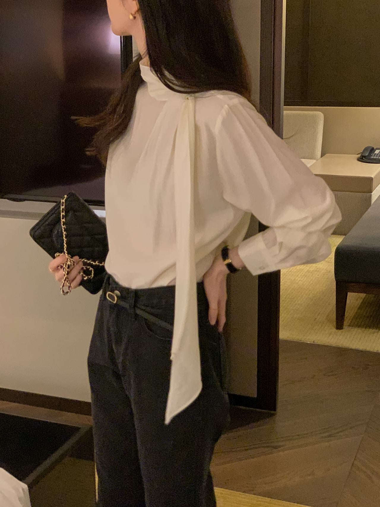 Aurelia Scarf Blouse