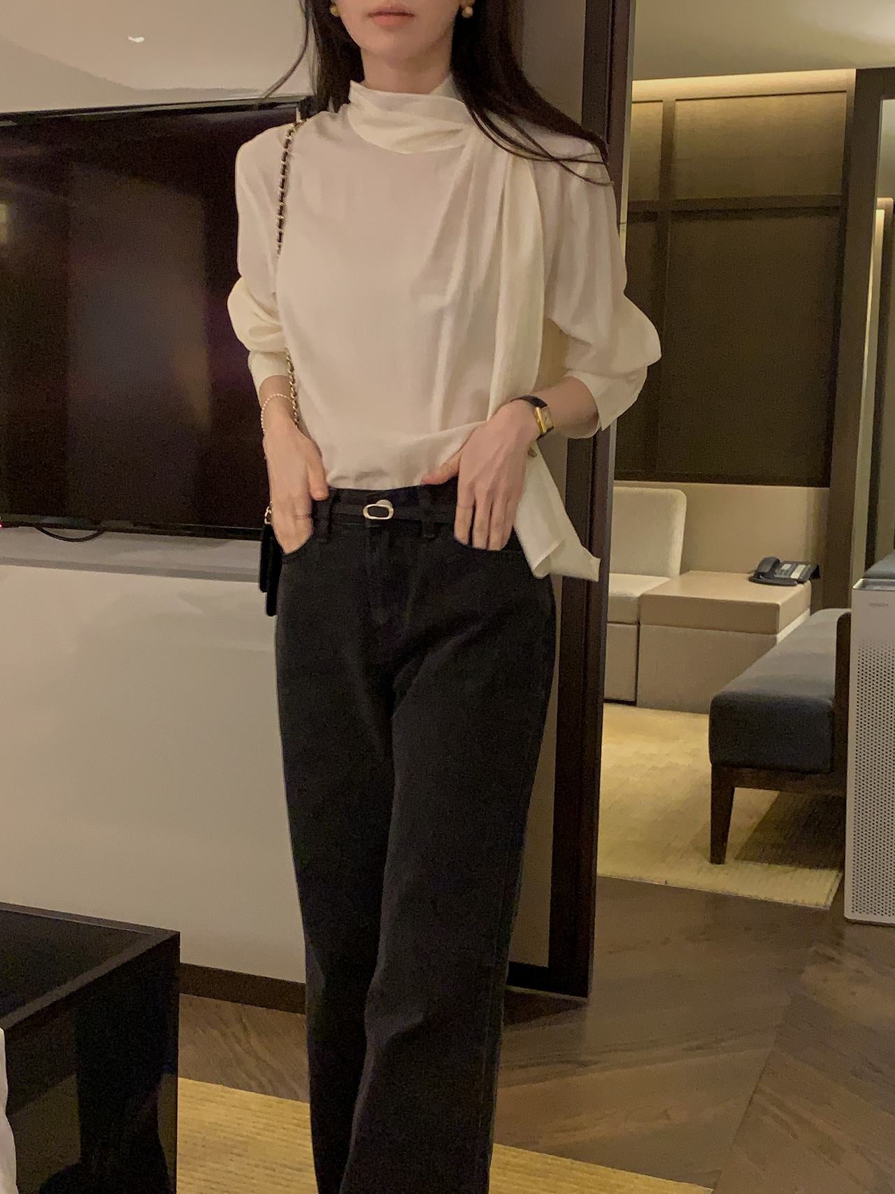 Aurelia Scarf Blouse