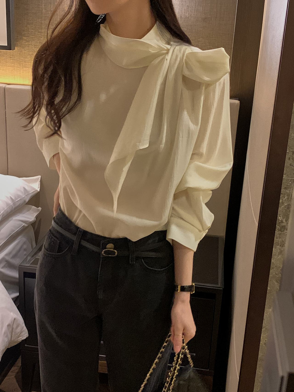 Aurelia Scarf Blouse