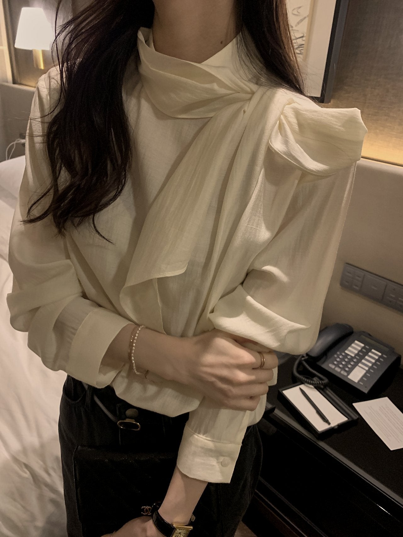 Aurelia Scarf Blouse