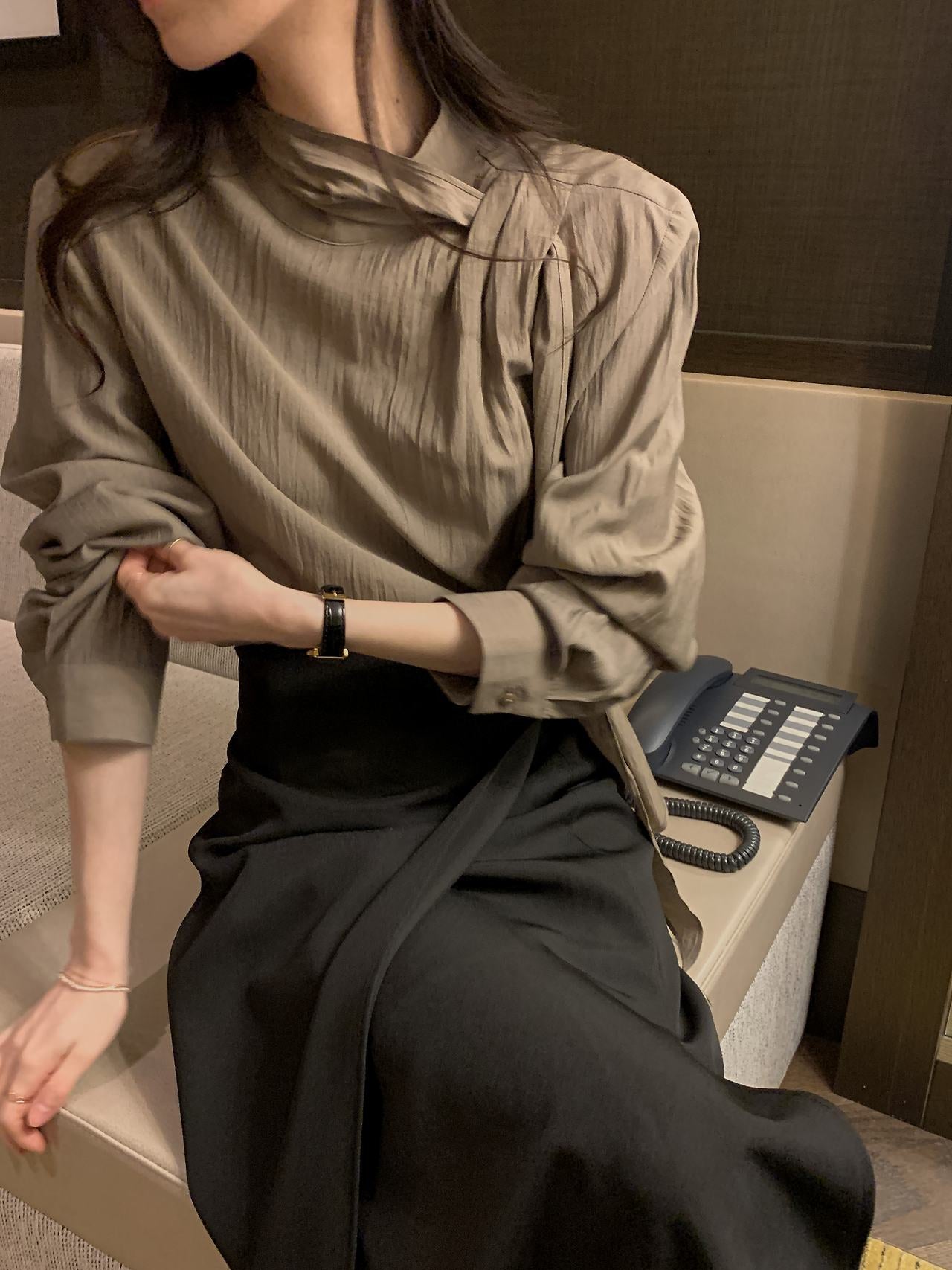 Aurelia Scarf Blouse
