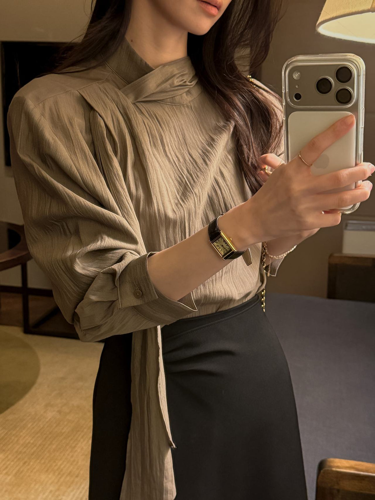Aurelia Scarf Blouse