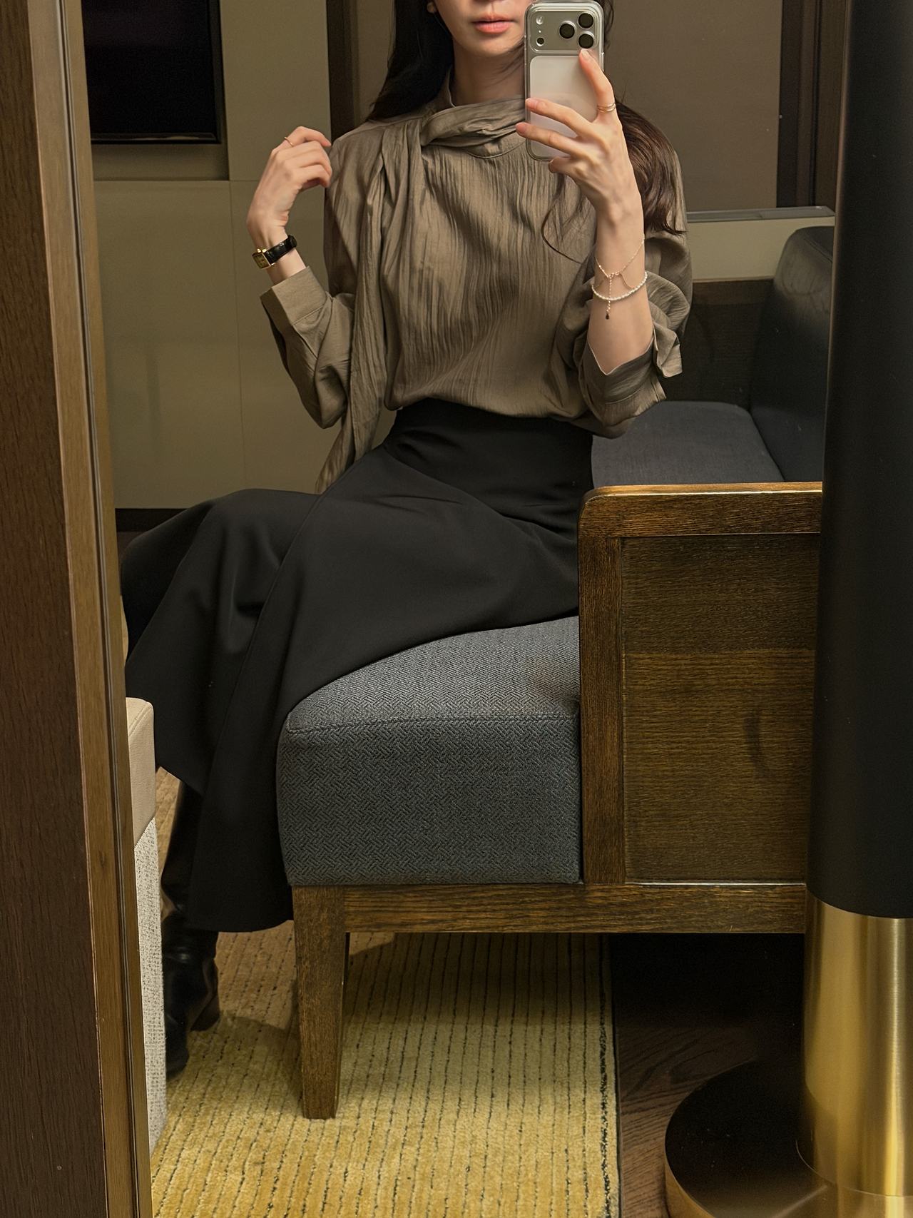 Aurelia Scarf Blouse