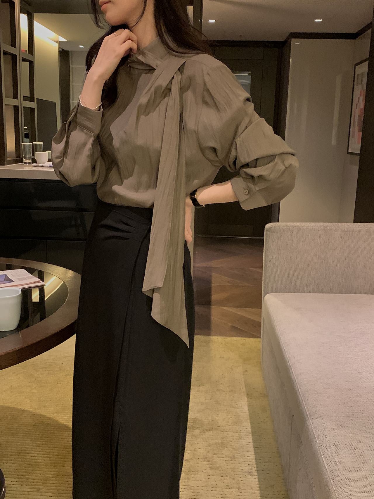 Aurelia Scarf Blouse