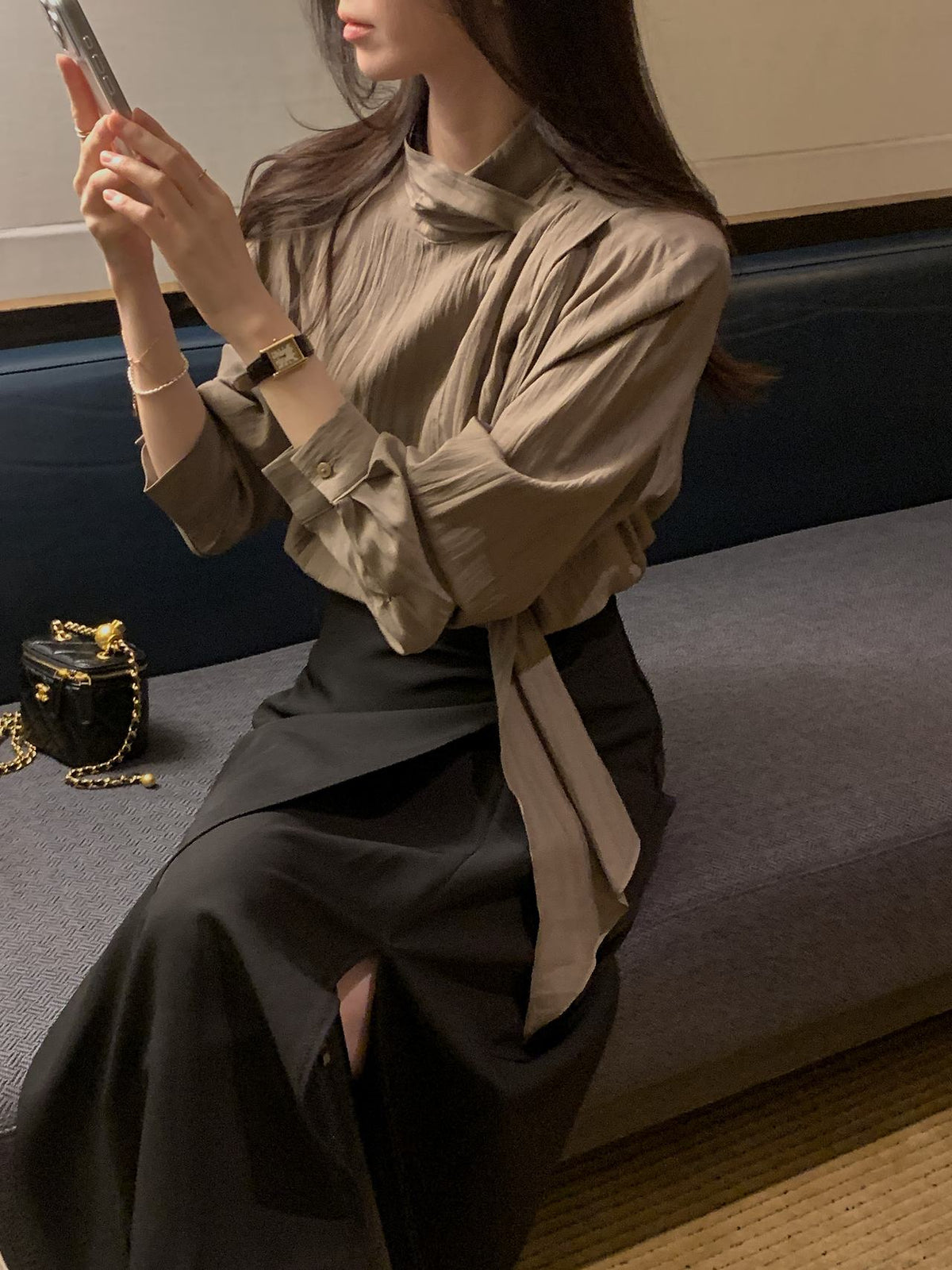 Aurelia Scarf Blouse