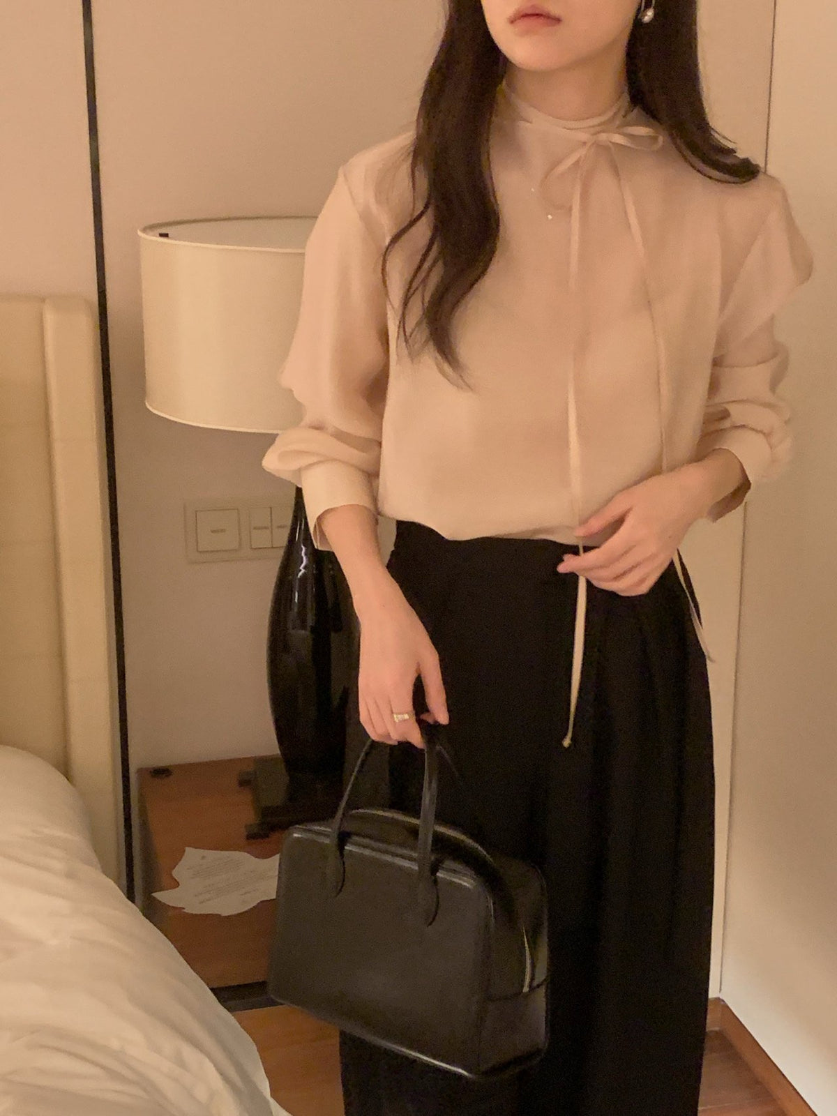 Moment Half Neck Blouse