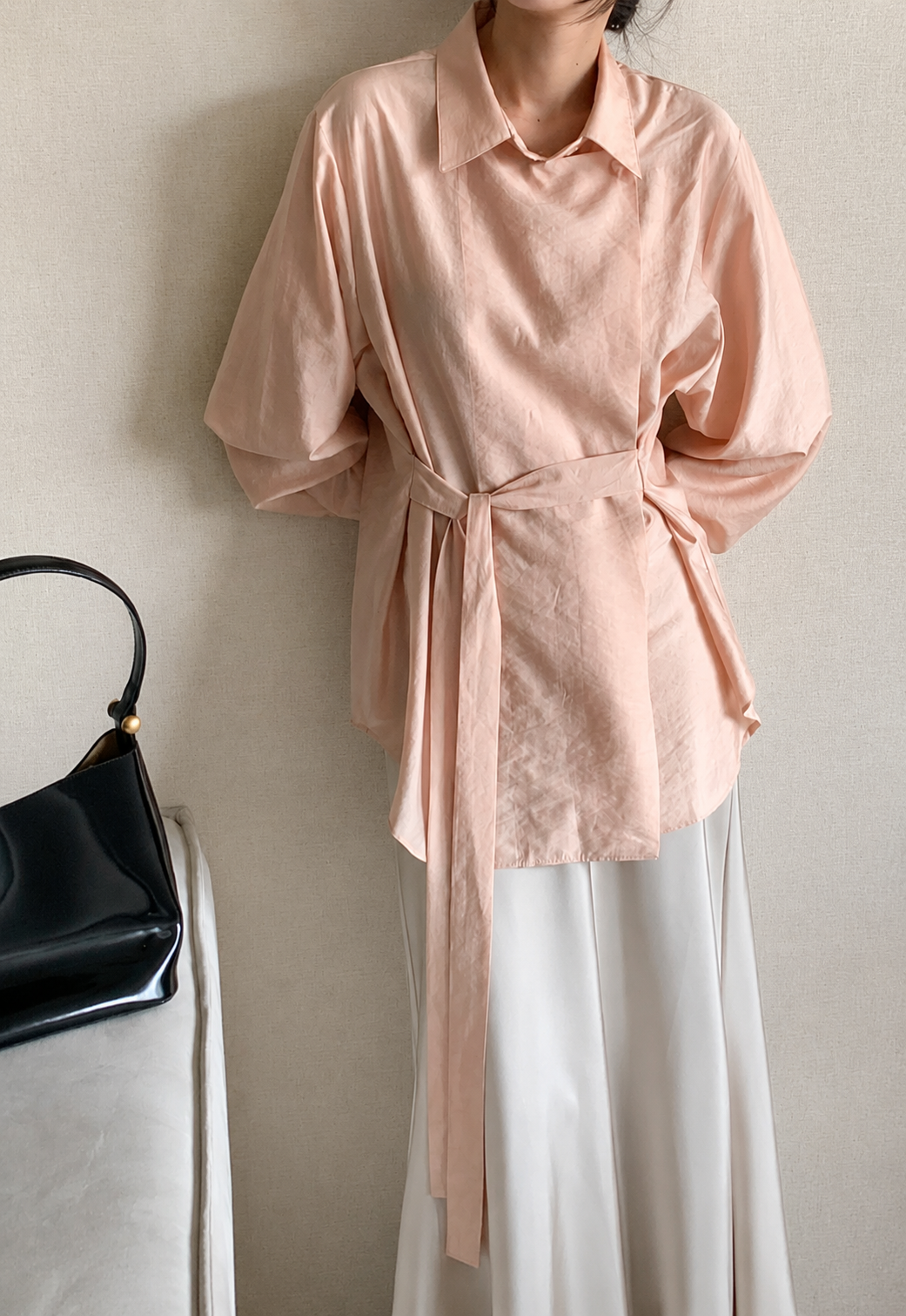 3-Way Belted Blouse