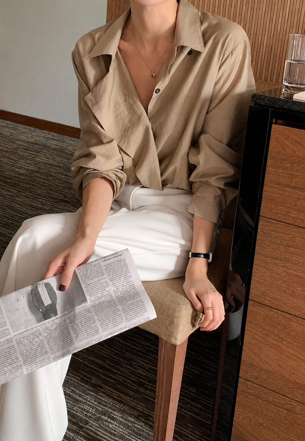 3-Way Belted Blouse