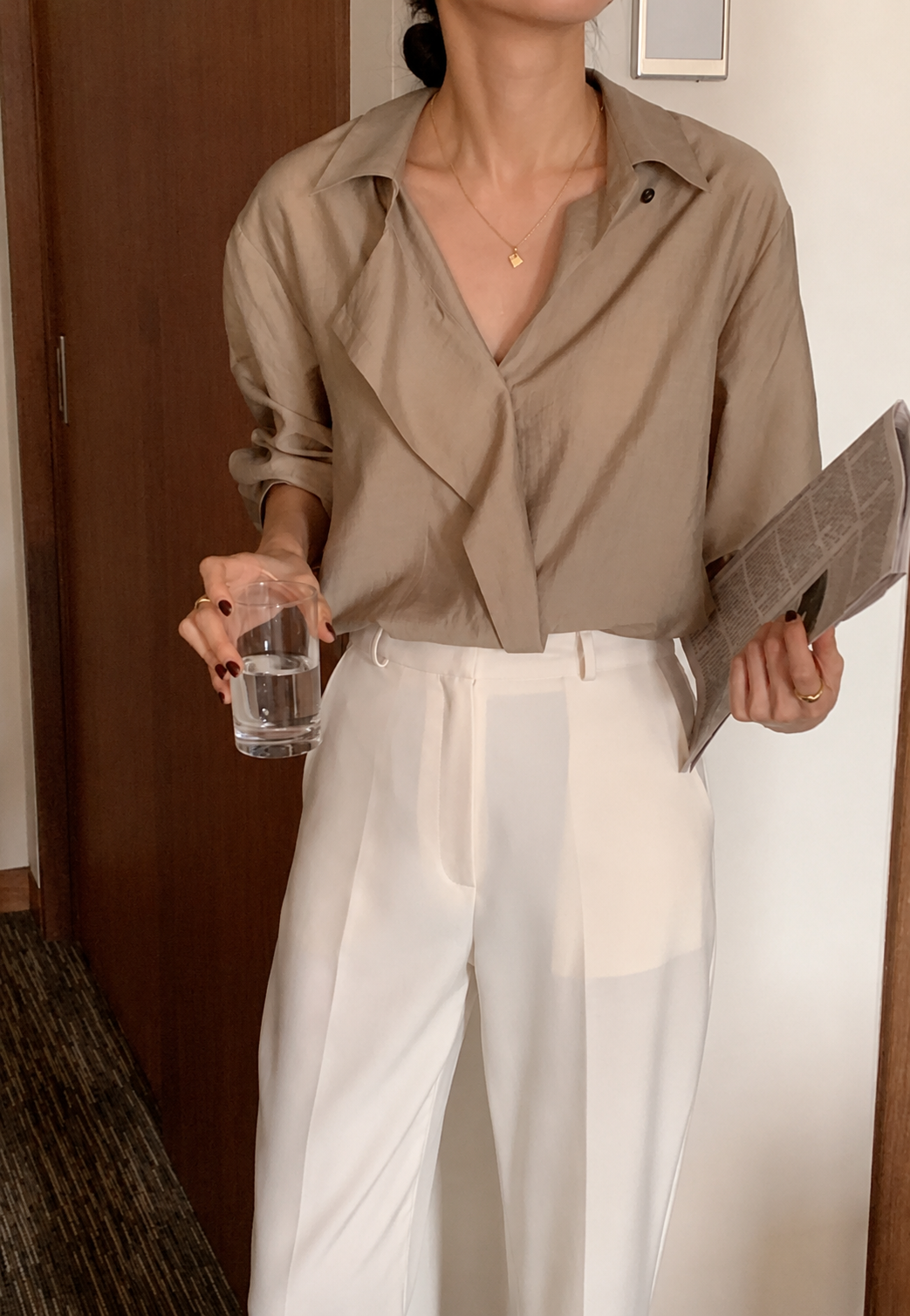 3-Way Belted Blouse